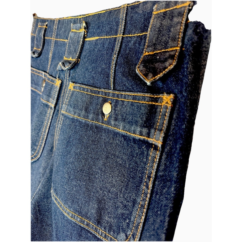 Vintage Mom Jeans Womens 8 High Rise Medium Wash USA Made Tapered Denim - Picture 3 of 9